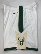 Milwaukee Bucks Shorts Team Issue Authentic Nike NBA Size 50 Basketball - £156.20 GBP