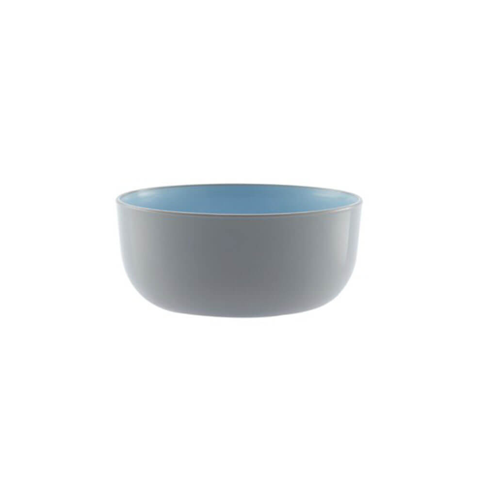  Blue Grey Plastic Bowl 21.5cm Blu/Gry - $20.26