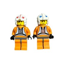 LEGO Star Wars Luke Skywalker X-Wing Pilot Minifigure sw0019 &amp; Dak Ralter - £7.83 GBP