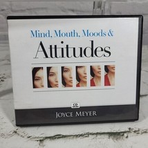 JOYCE MEYER 4 DISC AUDIOBOOK MIND,MOUTH,MOODS &amp; ATTITUDES - £6.22 GBP