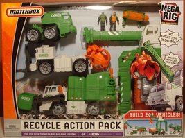 Matchbox Mega Rig Recycle Action Pack Building System - $269.44