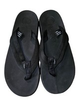 Chaco Women&#39;s sandals chillos flip tube Black JCH108604 Size 9 EUC  - £14.94 GBP