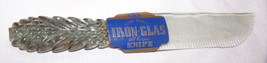 Vintage New Iron Glas Knife in Original Box, Paper Label-Renwal Distributing Co. - £14.93 GBP