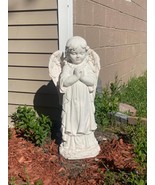 26&quot; Large praying angel Statue, Stone Angel Statue, Garden Decor, Home D... - $130.00