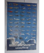 Vintage Goodyear Tires Airplanes Poster 1992 - $25.59 CAD