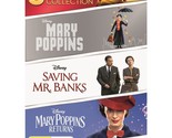 Mary Poppins / Mary Poppins Returns / Saving Mr Banks DVD | 3 Discs | Re... - $15.27
