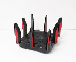 TP-LINK Archer AX11000 Tri-Band Wi-Fi 6 Gaming Router - Black/Red image 2