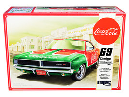 Skill 3 Snap Model Kit 1969 Dodge Charger RT &quot;Coca-Cola&quot; 1/25 Scale Model by MPC - £39.64 GBP
