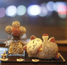 Lucky Cat car interior decoration, car perfume, ladies car supplies, accessories - £27.09 GBP