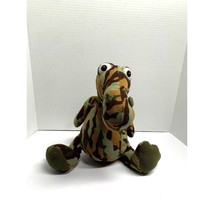 Bee Posh Melissa And Doug Plush TRex Dinosaur Stuffed Animal Toy Camouflage Camo - £10.69 GBP