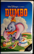 Walt Disney&#39;s Dumbo VHS Black Diamond Edition 1998 - £6.26 GBP