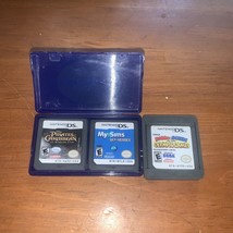 Nintendo DS games lot My Sims , Pirates Of Caribbean,Mario Sonic Olympic Games - £10.27 GBP