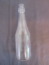 Antique Burt Olney Canning Co. Glass Bottle 8.5&quot; Clear Oneida NY  - $9.00