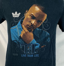 Vintage Rap Tee T.I. T Shirt Hip Hop Album Promo Tee Tour Concert Grand Hustle - £39.04 GBP