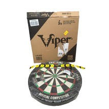 Viper Shot King Sisal Dartboard 42-6002 New Factory Sealed - £38.91 GBP