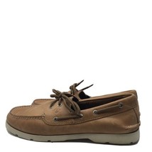 Top-Sider Leeward 2-Eye Men Leather Boat Shoes Beige Size 11.5 - £27.40 GBP