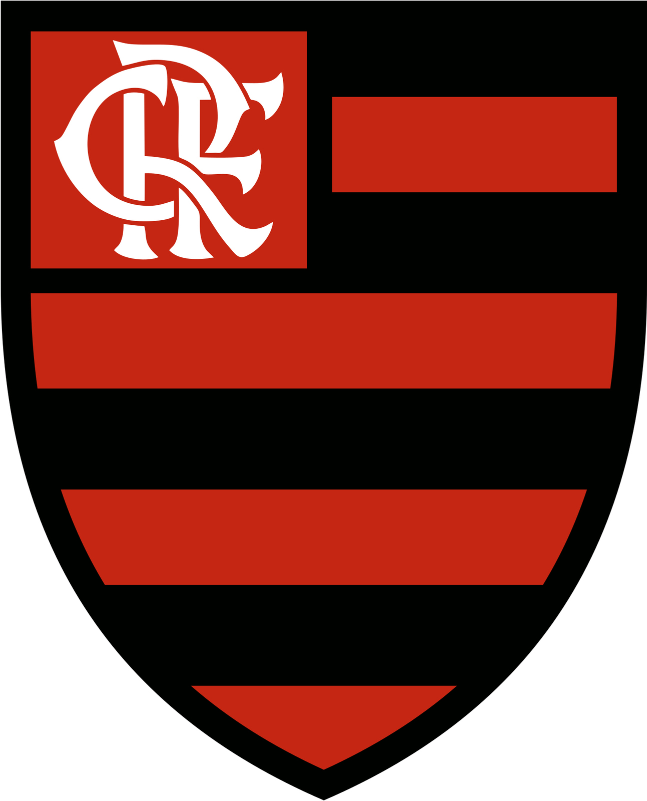 Clube de Regatas do Flamengo Brazil Football Badge Iron On Embroidered P... - $15.99+