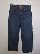 LEVI&#39;S 550 RELAXED FIT BOYS JEANS-16(28X28)-100% COTTON-WORN COUPLE TIME... - $14.99