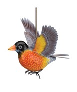 Bouncy Robin Bird NWT Hanging Decor Garden Indoor Outdoor - £22.77 GBP