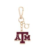 Texas A&amp;M Aggies Enamel Logo Bag Charm Keychain - $35.64