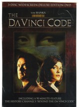 DA VINCI CODE (dvd) *NEW* 3-disc edition, provacative biblical questions, OOP - £10.34 GBP
