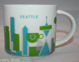Starbucks Coffee 2013 You Are Here Collection Seattle 14 oz  Mug Cup  NIB  - £39.50 GBP