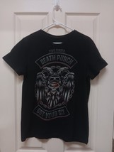Five Finger Death Punch LOGOT-Shirt Short Sleeve Black Cotton Men Medium - £6.75 GBP