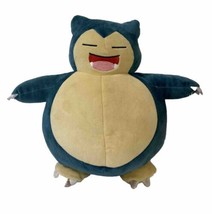 Pokemon Snorlax Talking Stuffed Plush Toy Snooze Action Animal 10&#39;&#39; Tall... - £15.69 GBP