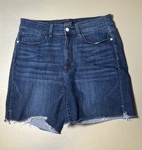 Judy Blue Denim Shorts Cutoffs Stretch Waist Women’s 1XL Blue - $625.63 MXN
