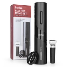 Wine Bottle Opener Stopper Electric Automatic Wine Corkscrew Christmas Gifts Set - £31.59 GBP