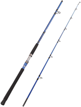 2-Piece Saltwater Spinning Fishing Rod Offshore Heavy Graphite Portable Travel - £62.77 GBP+