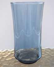 Flat tumbler glass Libbey Rock Sharpe Bolero BLUE 12 oz 5.25&quot; tall - £4.91 GBP