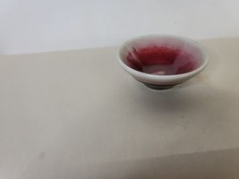 Celadon and Oxblood Small Sauce Bowl Indonesia 3 Inch Diameter SET of 2 - £11.67 GBP