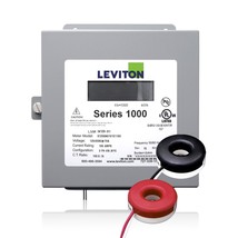 Leviton 1K240-1SW Series 1000 120/240V 100A 1P3W Indoor Kit with 2 Solid Core CT - £393.00 GBP