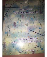 Statistics for Students II by William P. Welch (2011, Paperback) - £62.65 GBP
