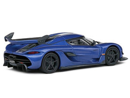 2021 Koenigsegg Jesko Imperial Blue Metallic 1/43 Diecast Model Car by S... - $42.79