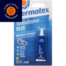 Permatex 24200 Medium Strength Threadlocker Blue, 6 ml 6 ml, Blue  - £15.55 GBP