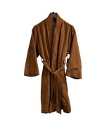 Worthington Trench Coat Womens L Brown Tie Waist 3/4 Sleeve Classic Office - $49.04