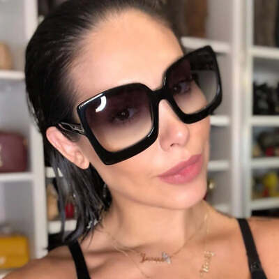 Luxury Vintage Oversized Square Sunglasses for Women - $27.00