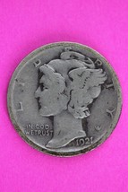 Key Date 1921 D Mercury Winged Liberty Dime Silver You Get Same Coin In Pics 35 - $158.24 CAD