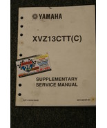 Yamaha XVZ13 XVZ1300 XVZ Supplement Service Manual LIT-11616-18-02 4XY-2... - $12.95
