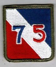 75th Infantry Division Patch Full Color WW2 Era Nos - £3.02 GBP