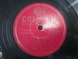10&quot; 78 Rpm Record Columbia 36679 Frank Sinatra If You Please / Sunday Monday Or - £7.85 GBP