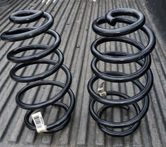 21GG94 PAIR OF GENTLY USED COIL SPRINGS, 68004458AA, 14&quot; TALL, 7&quot; DIAMET... - £22.09 GBP
