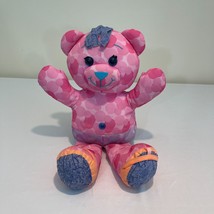 Vtg 1994-2006 Pink Doodle Bear Jaaks Pink Polka Dot Pattern No Markers Included - £14.19 GBP