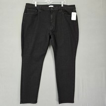 Good American Women Jeans Size 28 Black Super Stretch Skinny Denim High Rise Zip - £41.59 GBP