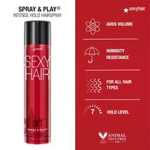 Big Sexy Hair Spray & Play Volumizing Hairspray, 10 fl oz image 2