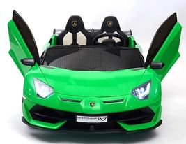 Lamborghini Aventador 2 Seat Drive Kids Ride Battery Powered Electric Car w/RC - £588.59 GBP
