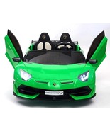 Lamborghini Aventador 2 Seat Drive Kids Ride Battery Powered Electric Ca... - £590.55 GBP