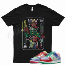 Black KING T Shirt for N Dunk Low WMNS Sunset Pulse Metallic Multi Color  - £20.55 GBP+